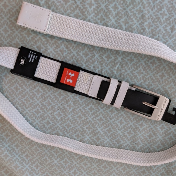 under armour woven belt
